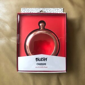 NWT 4oz Bracelet Flask in Rose Gold by Blush Charade
